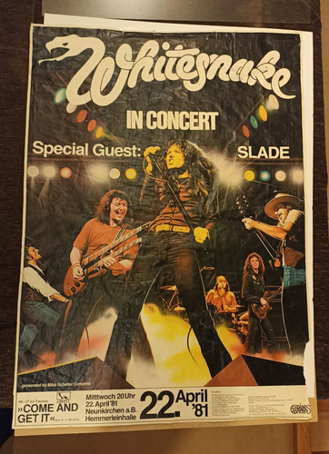 Whitesnake plakat april - plakat, 22.