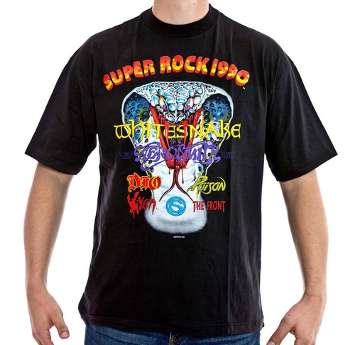 Shirt super rock 1990 - t-shirt,
