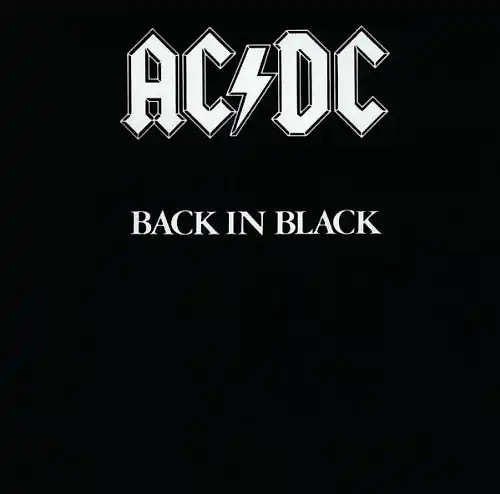 Back in black - back,