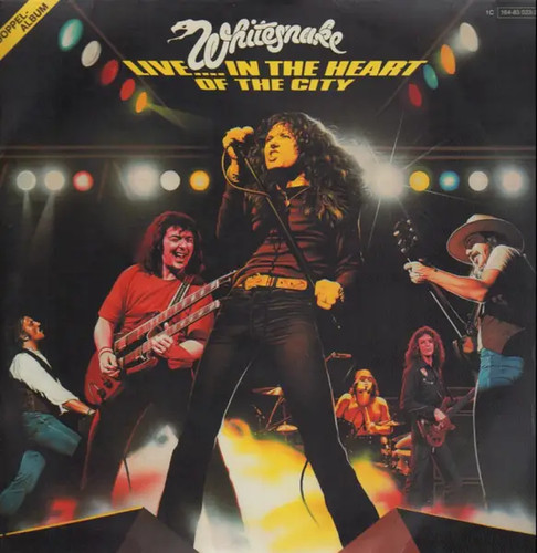 2xlp whitesnake live in - 2xlp, the