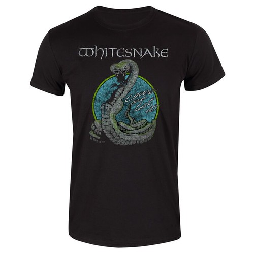 Whitesnake shirt herren - t-shirt,